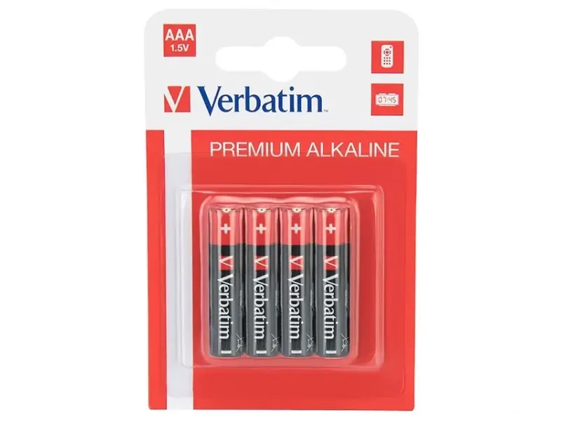 VERBATIM Baterije AAA LR03 1,5V 49920-46 4kom 
