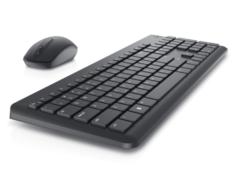 DELL OEM KM3322W Wireless US tastatura + miš crna