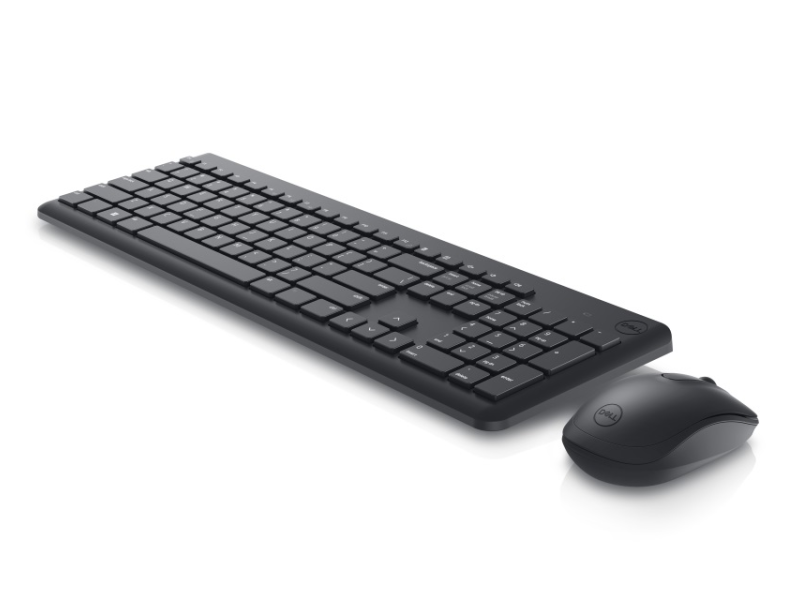 DELL OEM KM3322W Wireless US tastatura + miš crna