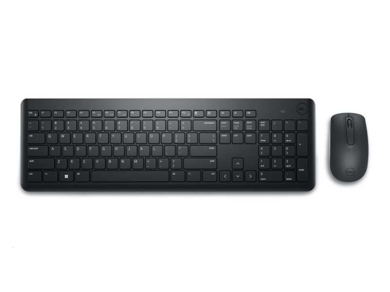 DELL OEM KM3322W Wireless US tastatura + miš crna