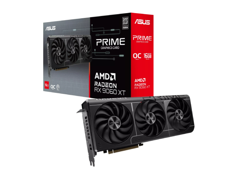 ASUS AMD Radeon RX 9060 XT 16GB PRIME-RX9060XT-O16G
