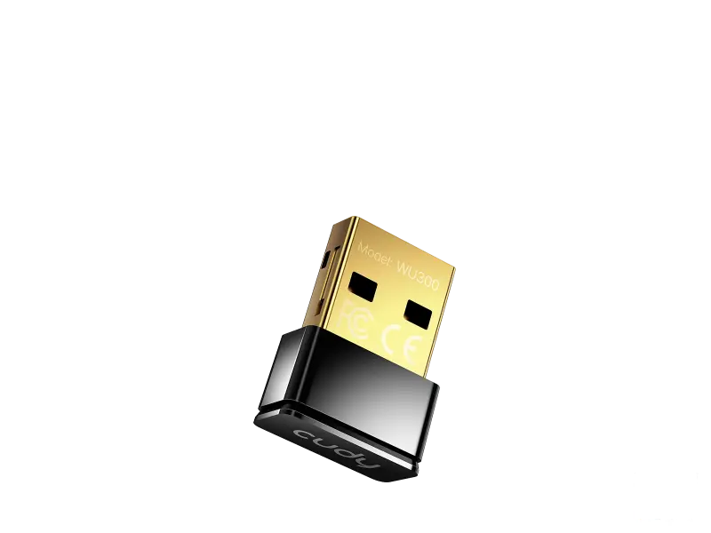 CUDY Adapter WU300 AX300 Nano USB Wi-Fi 6