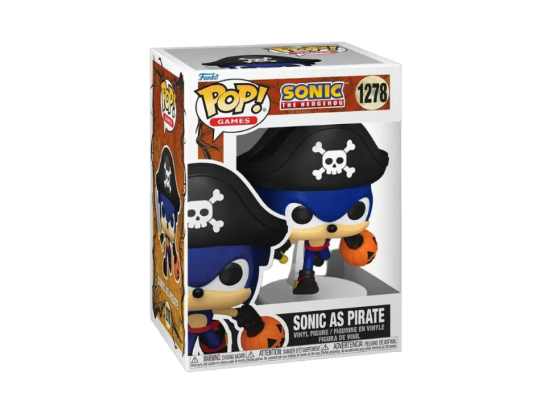 Funko POP! Games: Sonic S11 - Sonic As Pirate