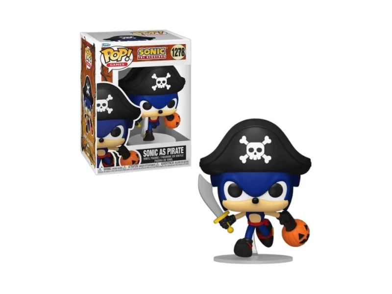 Funko POP! Games: Sonic S11 - Sonic As Pirate