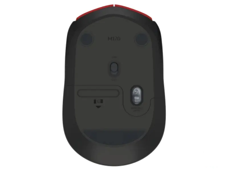 LOGITECH M171 Wireless crveni miš 