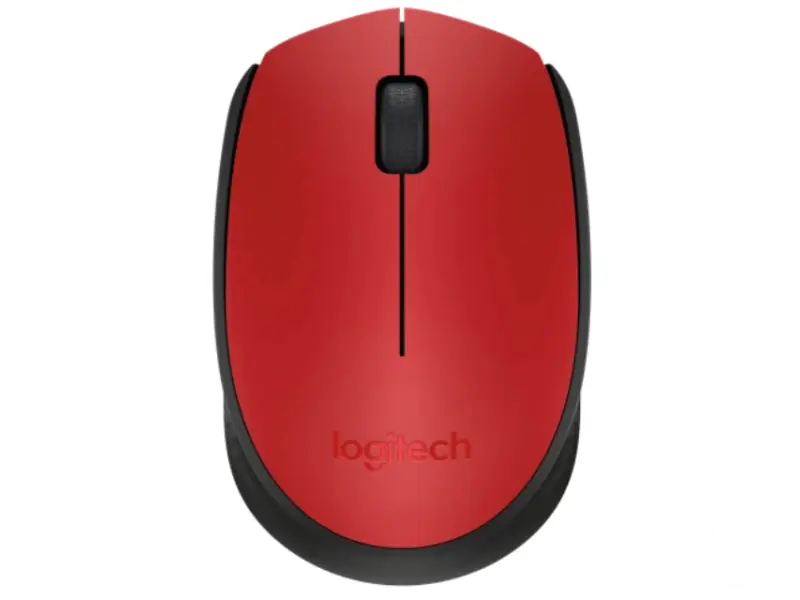LOGITECH M171 Wireless crveni miš 