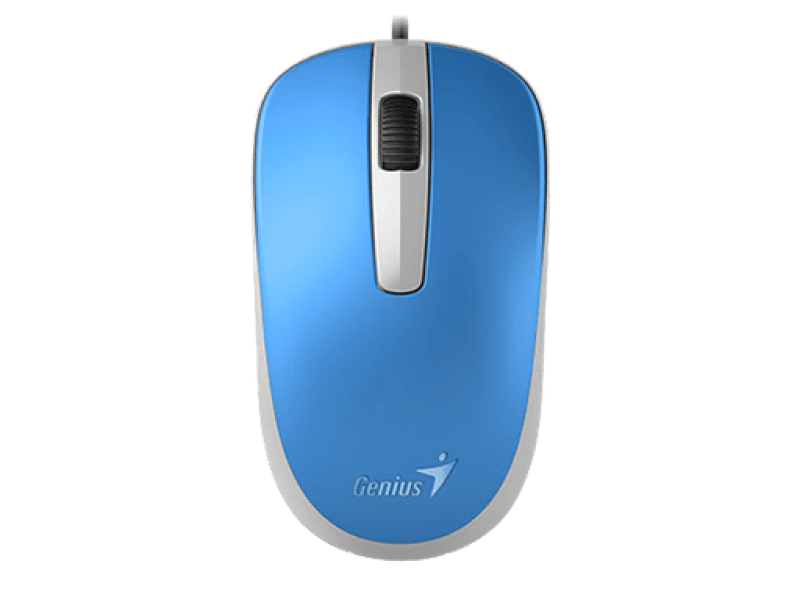 Genius Miš DX-120 USB, plavi, 1000dpi, 3 buttons, optical