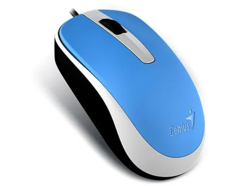 Genius Miš DX-120 USB, plavi, 1000dpi, 3 buttons, optical