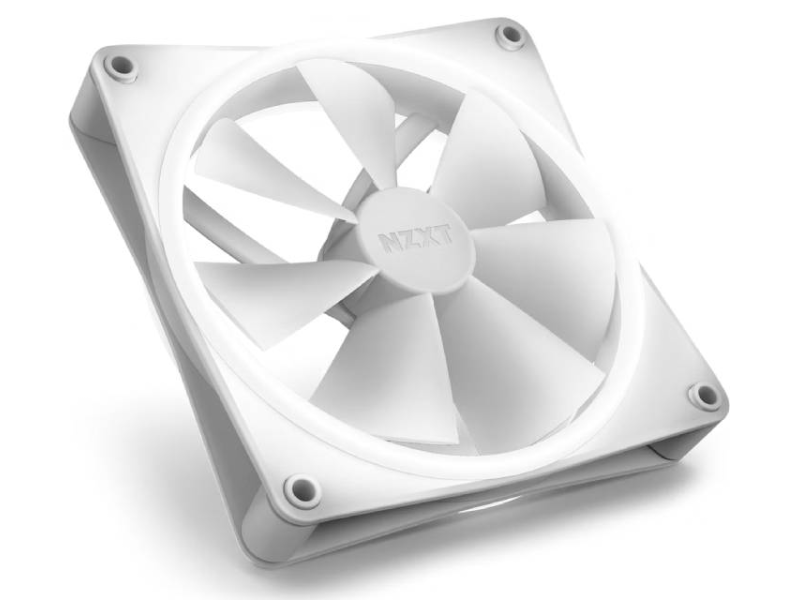 NZXT F140 RGB Duo Twin Pack 140mm ventilator beli (RF-D14DF-W1)