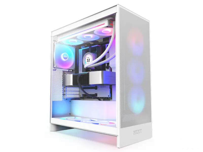 NZXT H7 Flow RGB kućište belo (CM-H72FW-R1) 