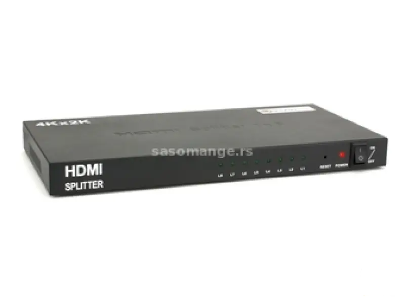 E-GREEN Spliter 1.4 HDMI 1x in - 8x out 1080P Activ