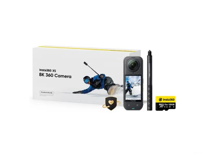 Insta360 X5 Snowboard Bundle