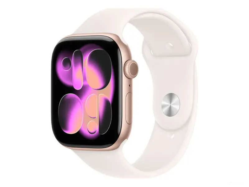 APPLE Watch S11 GPS 46mm Rose Gold Aluminium Case with Light Blush Sport Band (mev74et/a) 