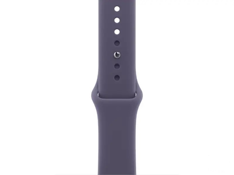 APPLE Watch S11 GPS 46mm Silver Aluminium Case with Purple Fog Sport Band -S/M (MEV94ET/A) 
