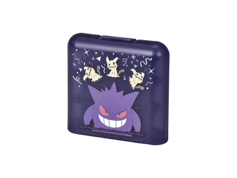 HORI- 24 GAME CARD CASE (GENGAR & MIMIKYU)