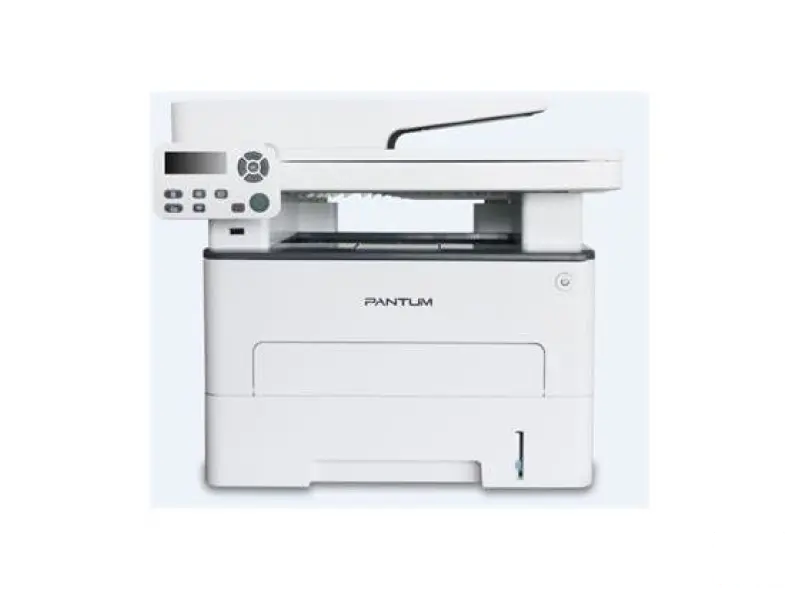 Pantum LASER Mono MFP M7100DW print 35ppm, 1200x1200dpi, Copy 35cpm, , Scan 25ppm (Scan to PC, E-mail, FTP, thumb drive, IOS/Android), CPU 525MHz, 256MB, ADF 50-sheet, Input tray 250-sheet, Output tray 120-sheet, Duplex, Network, Wireless, NFC, monthy up to 60000 pages (toneri 1500/3000/6000 strana, drum 12000 strana)
