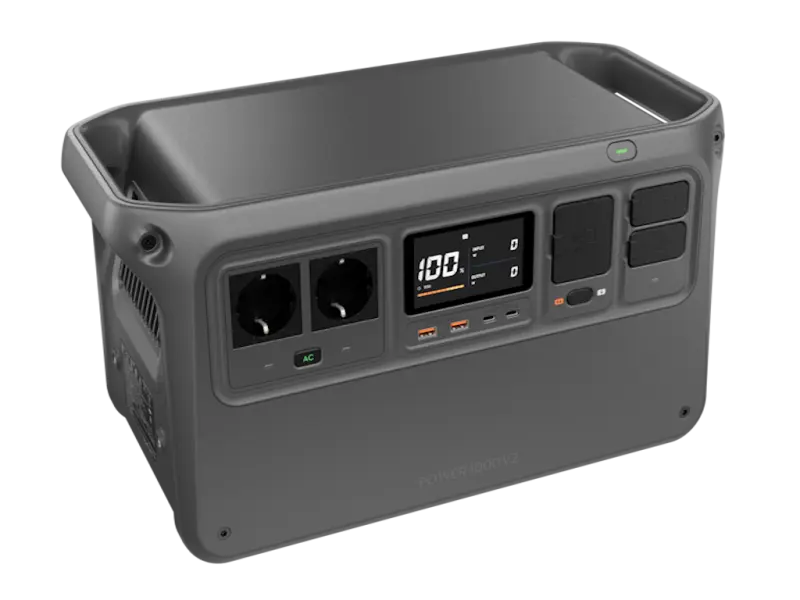 DJI Power 1000 V2 1024Wh,Dual 140W USB-C Ports,AC Output x2,USB-A x2,SDC x1,SDC Lite x1,AC Input x1