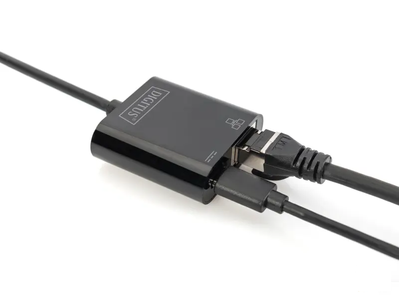 Digitus HUB USB Type C to RJ45 Gigabit Ethernet + Type C PD