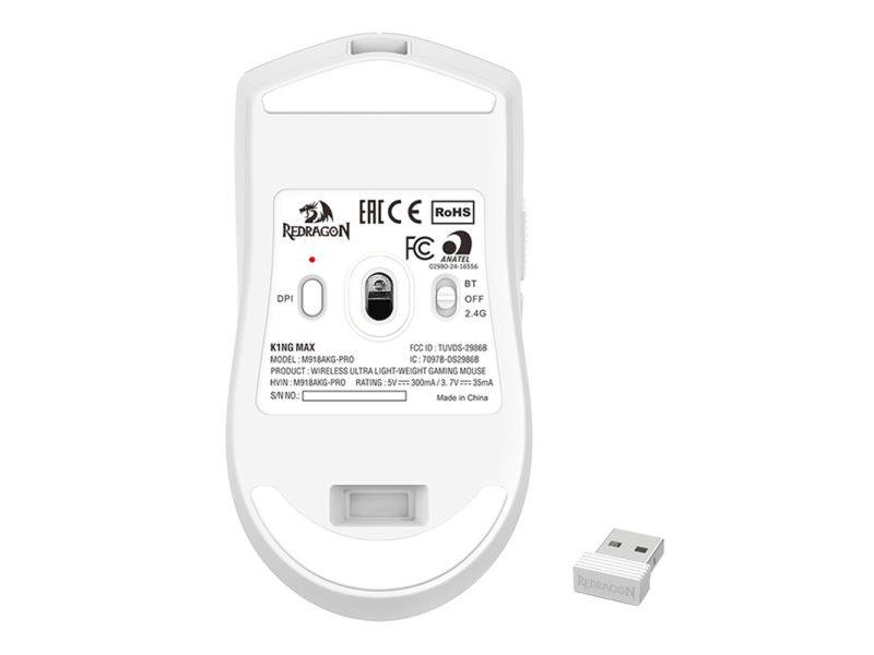 Redragon K1NG Max AKG 2.4G/BT/Wired