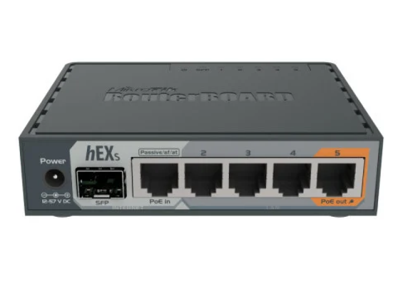 MIKROTIK (RB760iGS) Gigabit hEX S, RouterOS L4,  ruter