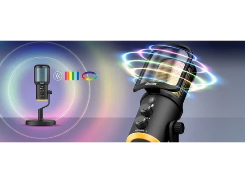 GENIUS MIC-S400U mikrofon crni