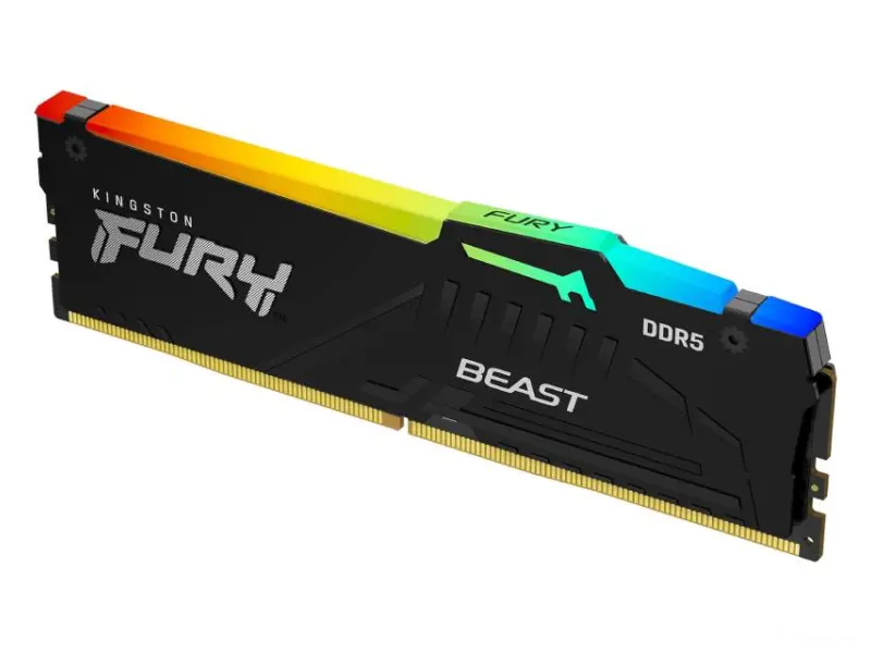 KINGSTON DIMM DDR5 32GB 5600MT/s KF556C36BBEA-32 Fury Beast RGB EXPO 
