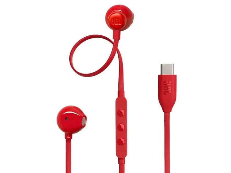 JBL Tune 305C USB-C crvene