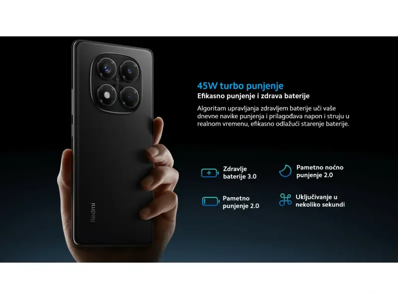 REDMI NOTE 14 PRO - 8+256GB BLACK