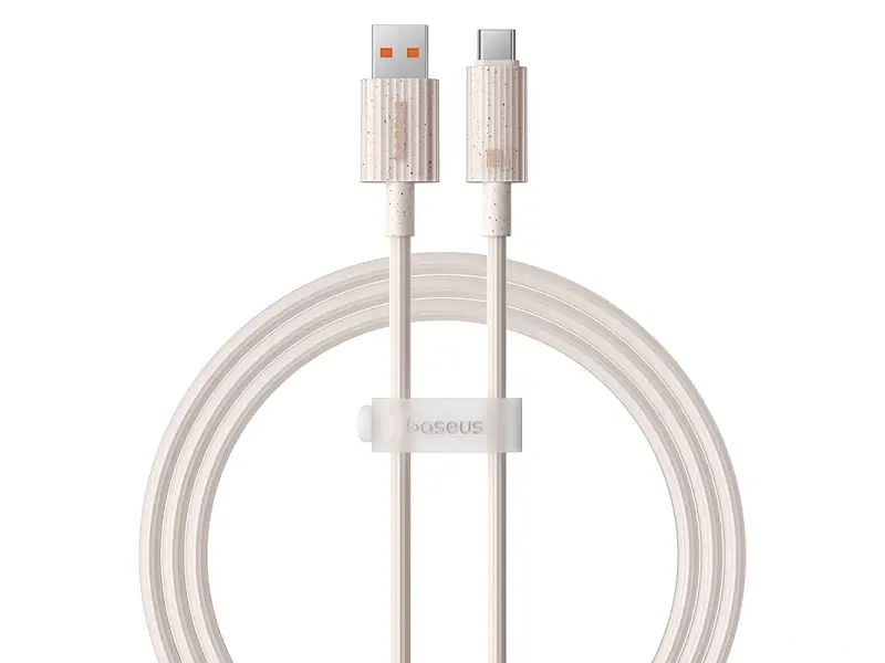 Baseus Habitat Charging Cable USB to C 100W 1m Pink