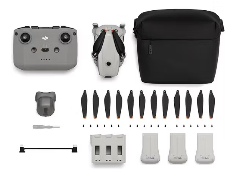 DJI Lito 1 Fly More Combo (DJI RC-N3), 4K/60fps Video, 48MP, Active Track, 36 mi