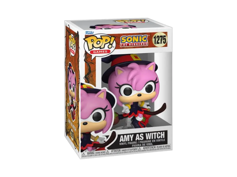 Funko POP! Games: Sonic S11 - Amy On Broom