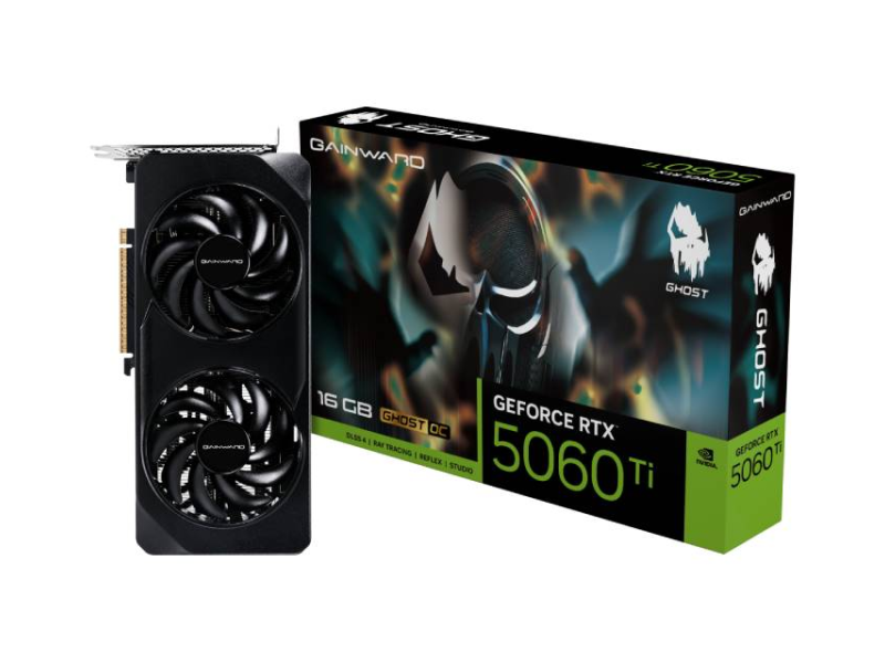 PALIT nVidia GeForce RTX 5060 Ti 16GB 128bit Ghost OC 16GB GDDR7