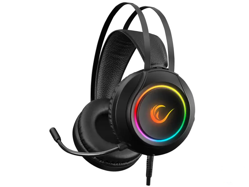 Rampage Slusalice RM-K45 ORBIT-S Black RGB Led 7.1 Gaming