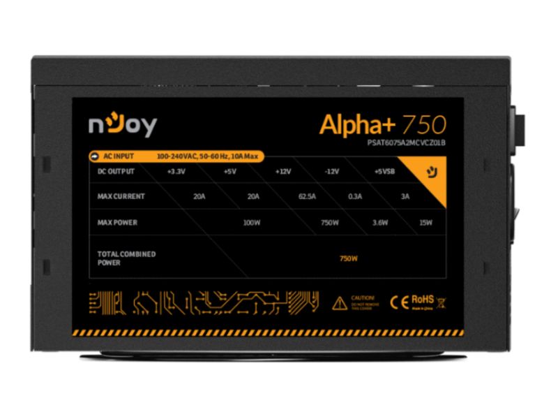 NJOY Alpha+ 750 750W napajanje (PSAT6075A2MCVCZ01B)