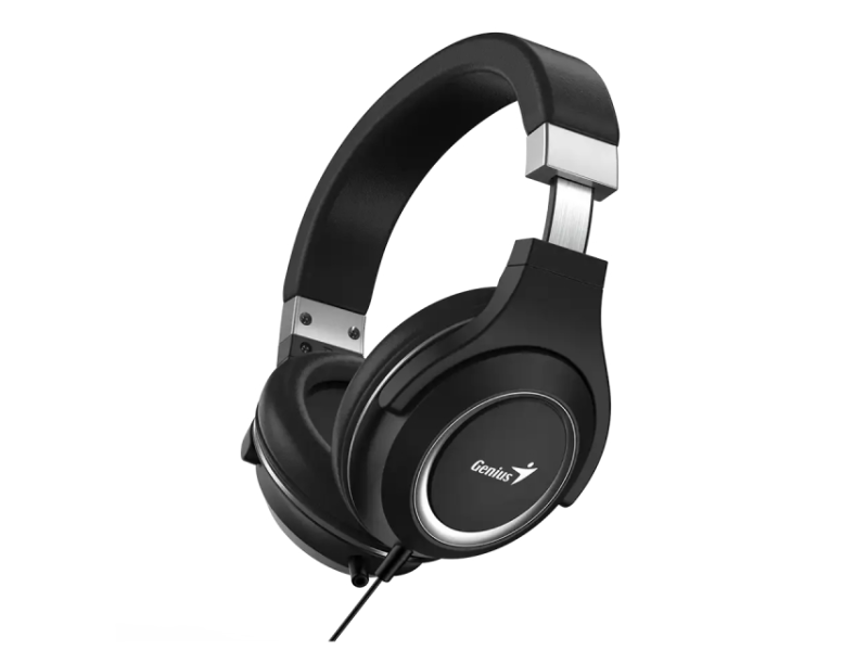 GENIUS HS-610 (Single Jack) crne slušalice sa mikrofonom