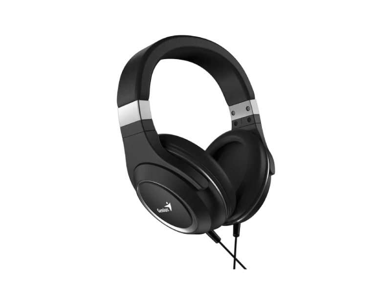 GENIUS HS-610 (Single Jack) crne slušalice sa mikrofonom