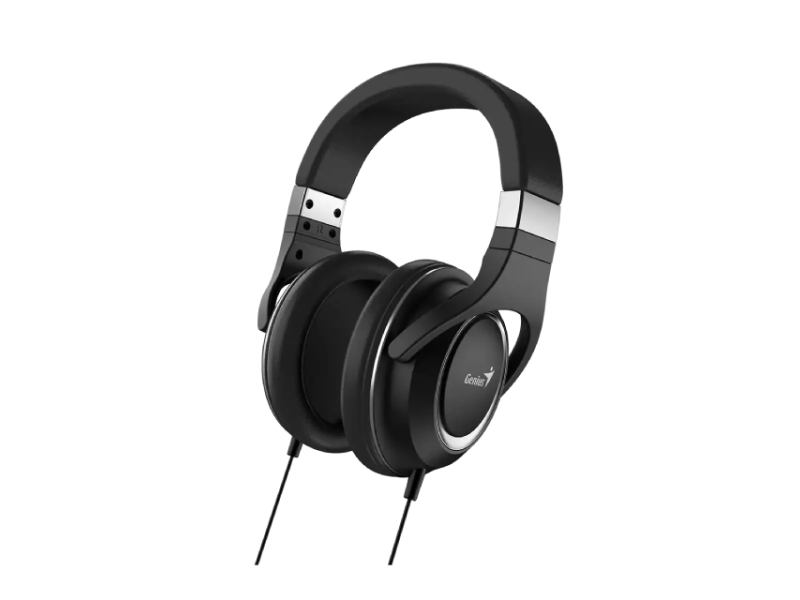 GENIUS HS-610 (Single Jack) crne slušalice sa mikrofonom