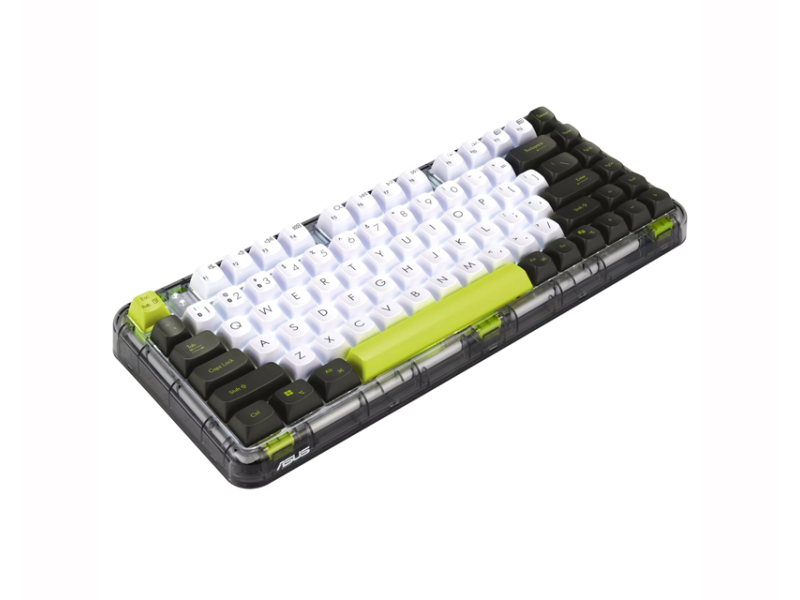 ASUS KD201 Jelly75 Keyboard Volt Green Wireless tastatura