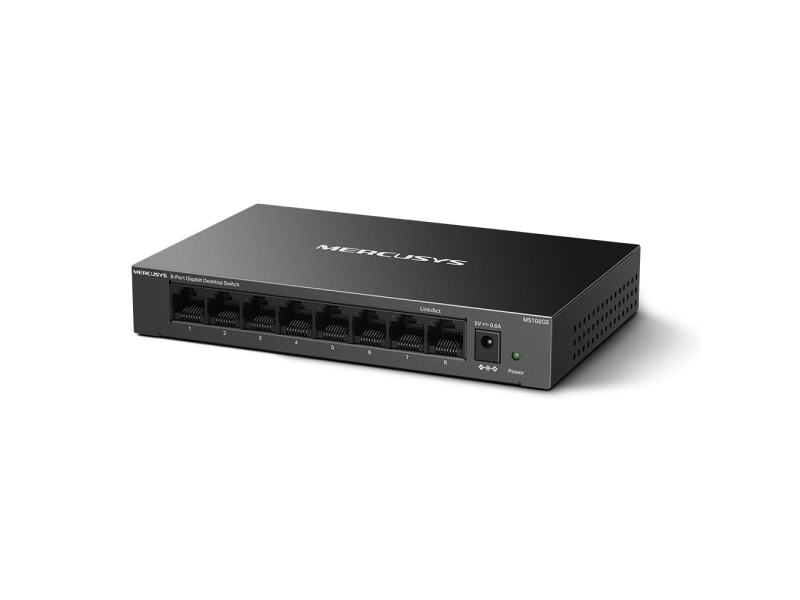 MERCUSYS MS108GS(UN) 8-Port Gigabit Desktop Switch