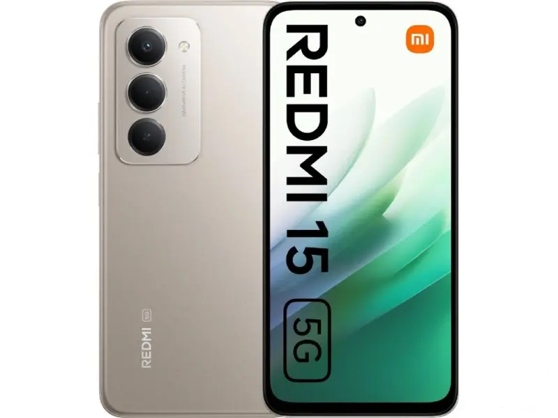Xiaomi Redmi 15 5G 4GB/128GB, sivi