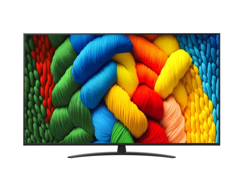 LG 65NANO81A3A LED TV 65" ultra HD, NanoCell, WebOS 25 smart, Alpha7 AI CPU 4K Gen8, magic remote