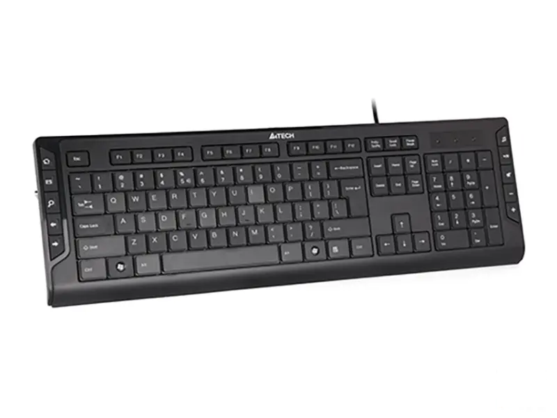 A4 TECH KD-600 X-SLIM USB US crna tastatura 