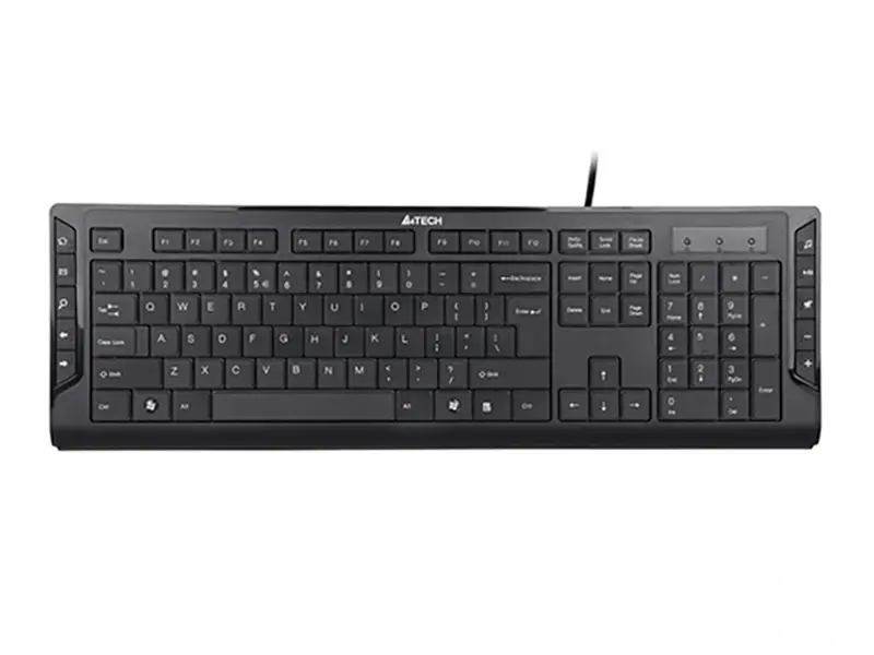 A4 TECH KD-600 X-SLIM USB US crna tastatura 