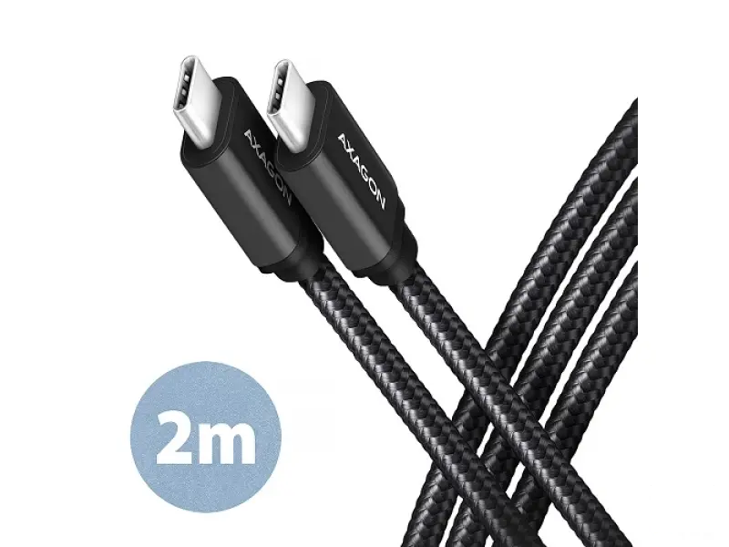 CC USB CM 3.1Gen1 <> USB CM, 2m, Crna, BUCM3-CM20AB, AXA