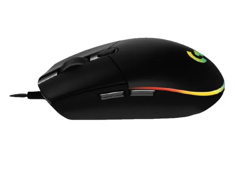 LOGITECH G203 Lightsync gaming crni miš 
