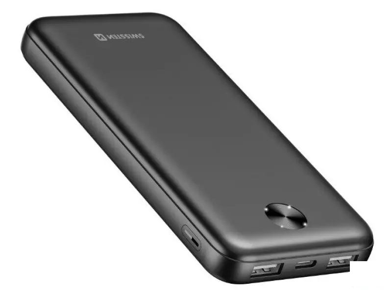 Swissten POWER BANK 10000 mAh WORX PRO BLACK
