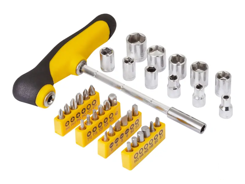 FIELDMANN FDS 1017-37R Set bitova sa T odvijačem 