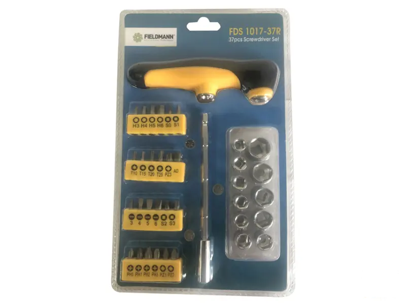 FIELDMANN FDS 1017-37R Set bitova sa T odvijačem 
