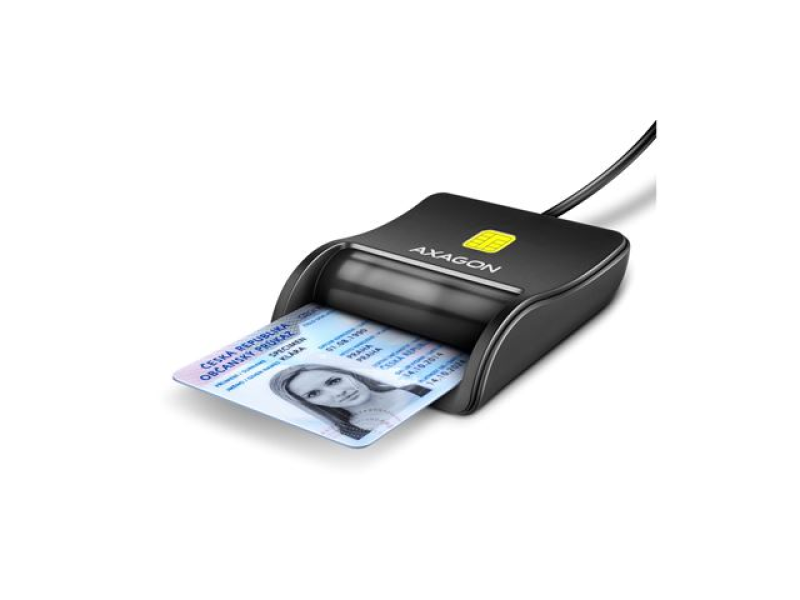 MEM CR USB 2.0 CRE-SM3N Smart Card FlatReader, AXA