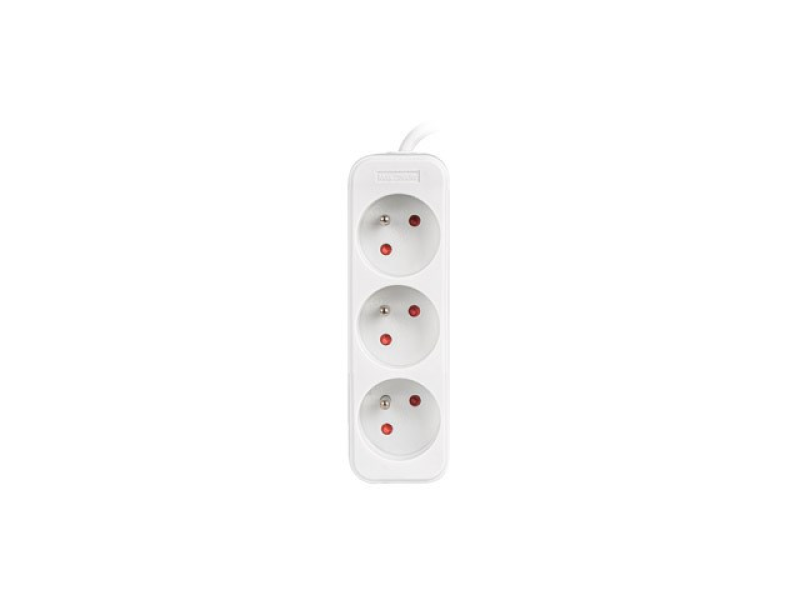 LANBERG 1.5M bijela, 3X 230V P